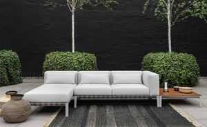 Outdoor Able 80 inch Sofa With Arms Sofa Bensen CA Modern Home