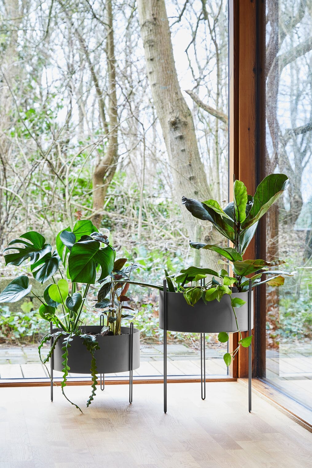 Pidestall Planter Vases Woud