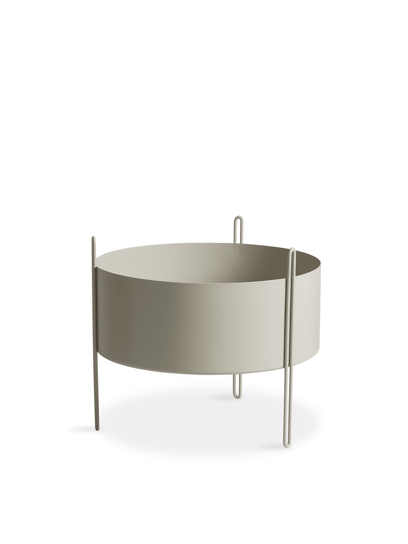 Pidestall Planter Vases Woud Grey Medium