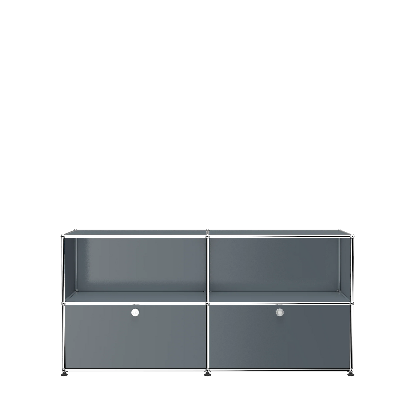 USM Haller Closed Storage Credenza C2A storage USM Mid-gray