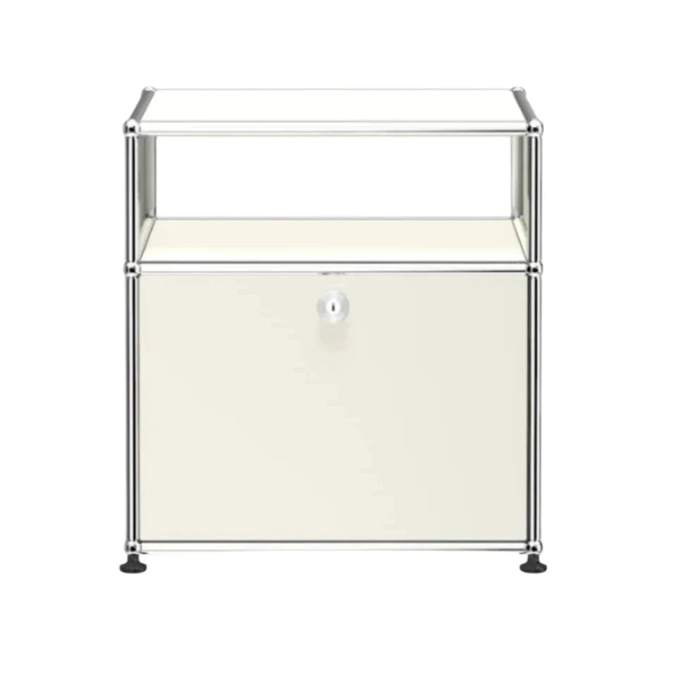 USM Haller Nightstand P storage USM Pure White