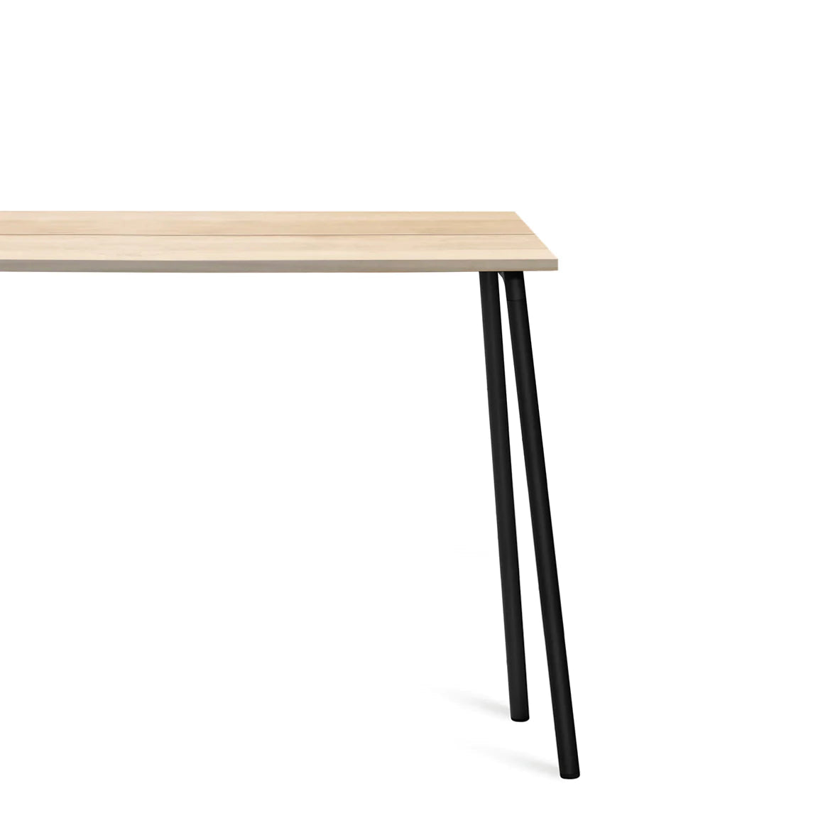 Emeco Run High Side Table - Wood table Emeco