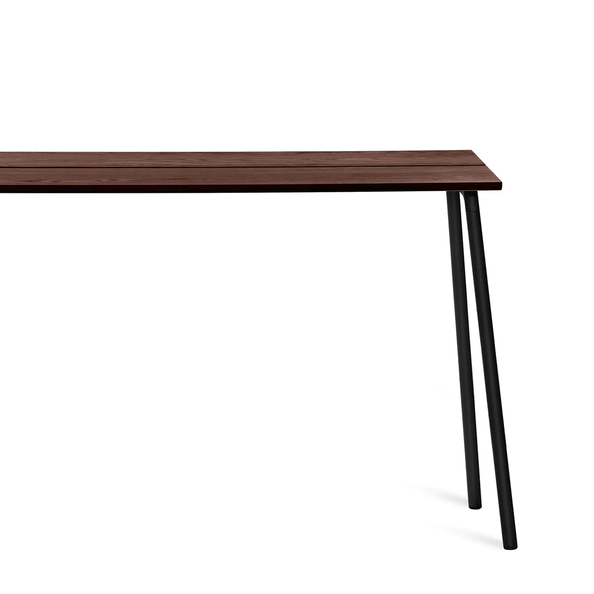 Emeco Run High Side Table - Wood table Emeco