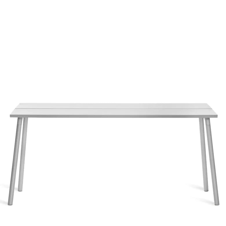 Emeco Run Side Table - Aluminum table Emeco 62 inches