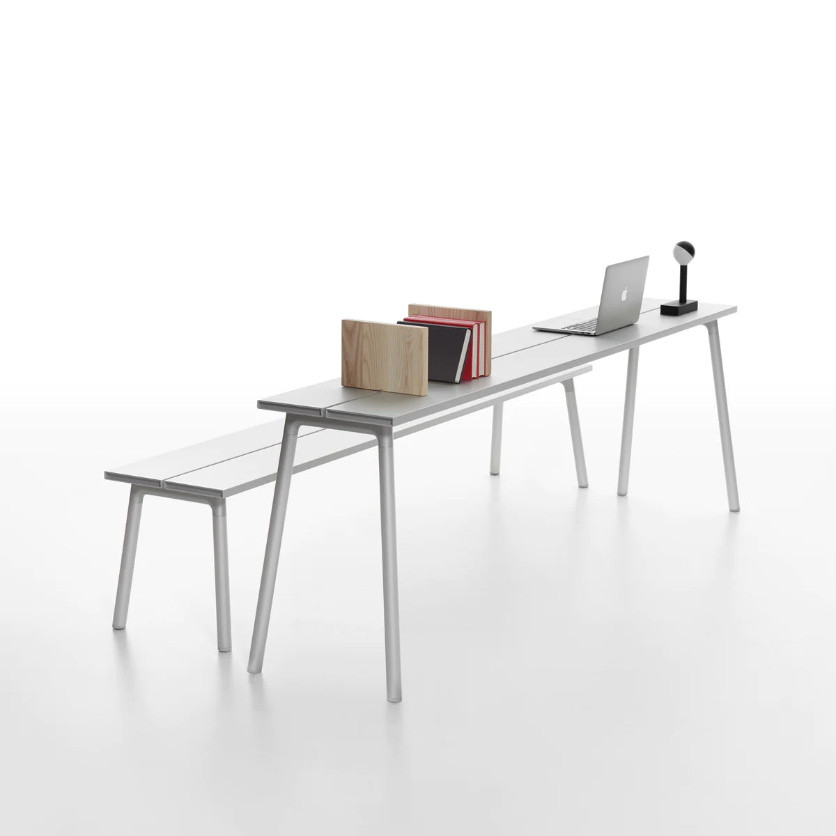 Emeco Run Side Table - Aluminum table Emeco