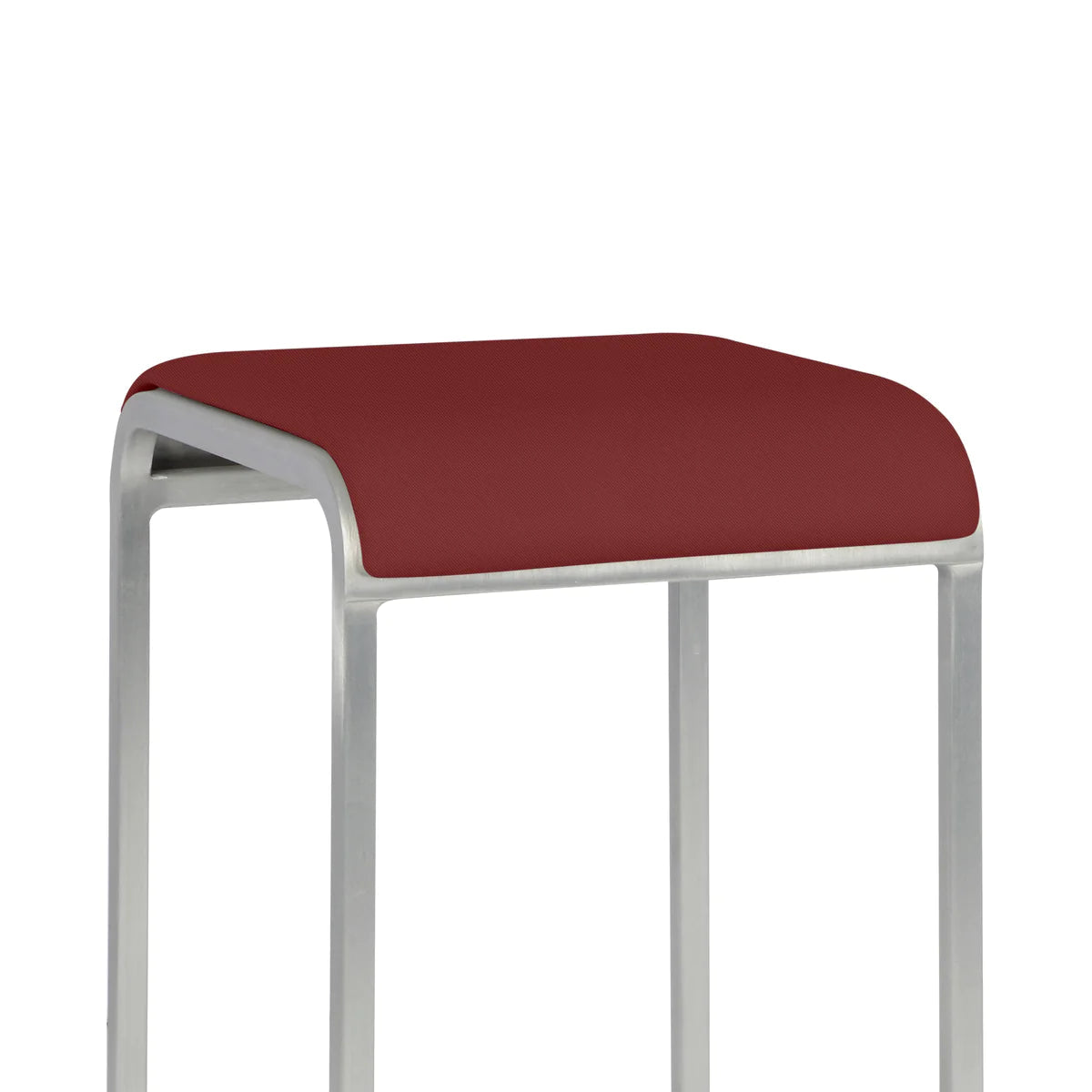 Emeco Seat Pad for 20-06 Stool Accessories Emeco Fabric Dark Red