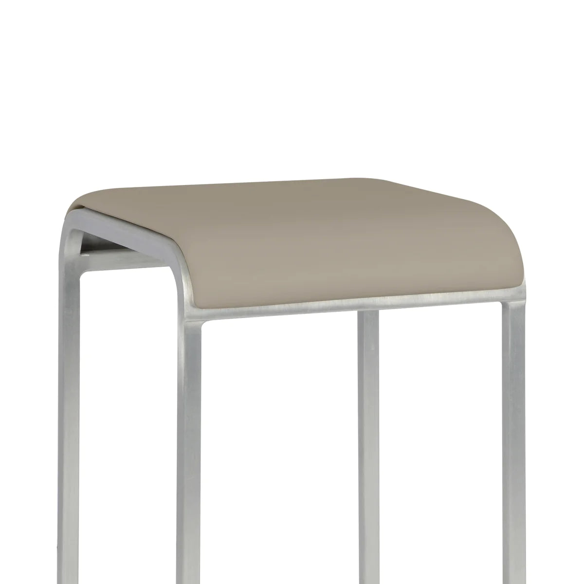 Emeco Seat Pad for 20-06 Stool Accessories Emeco Leather Alternative Taupe