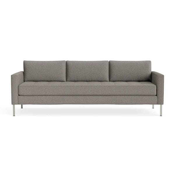 Paramount 95" Sofa Sofa BluDot Sanford Black Stainless Steel