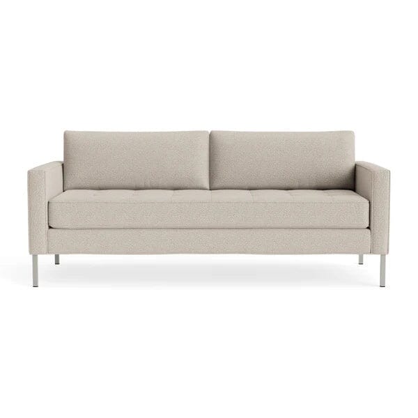 Paramount 80" Sofa Sofa BluDot Sanford Linen Stainless Steel