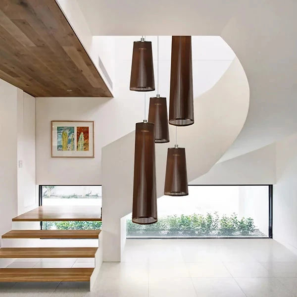 Solis Chandelier 5 Mixed Multi-Light Pendant hanging lamps Pablo