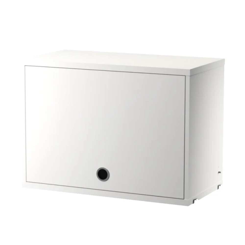 Cabinet with Flip Doors Cabinets String Furniture Small White