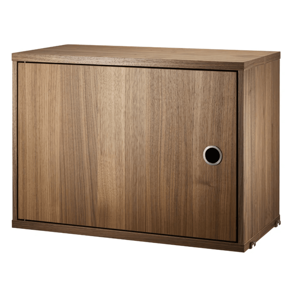 Cabinet with Swing Door Cabinets String Furniture Walnut