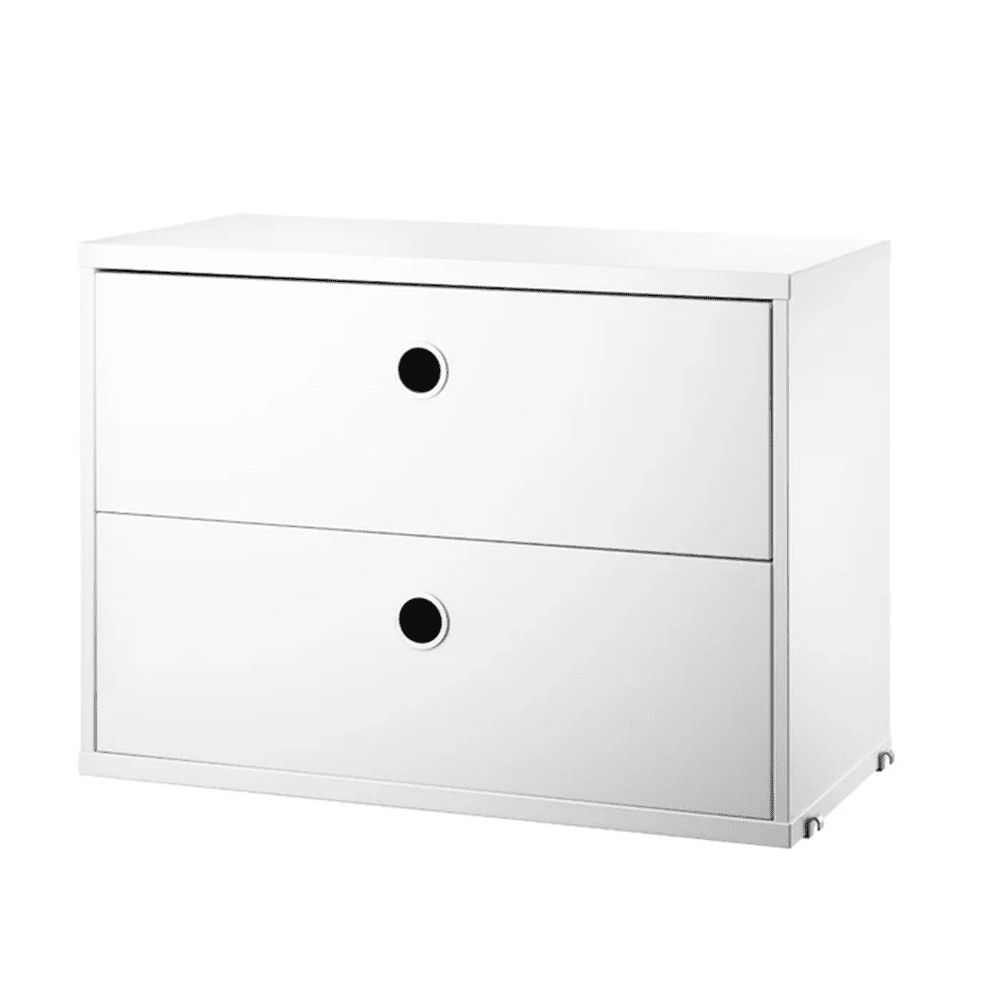 Chest with Drawers Cabinets String Furniture 22.8 White