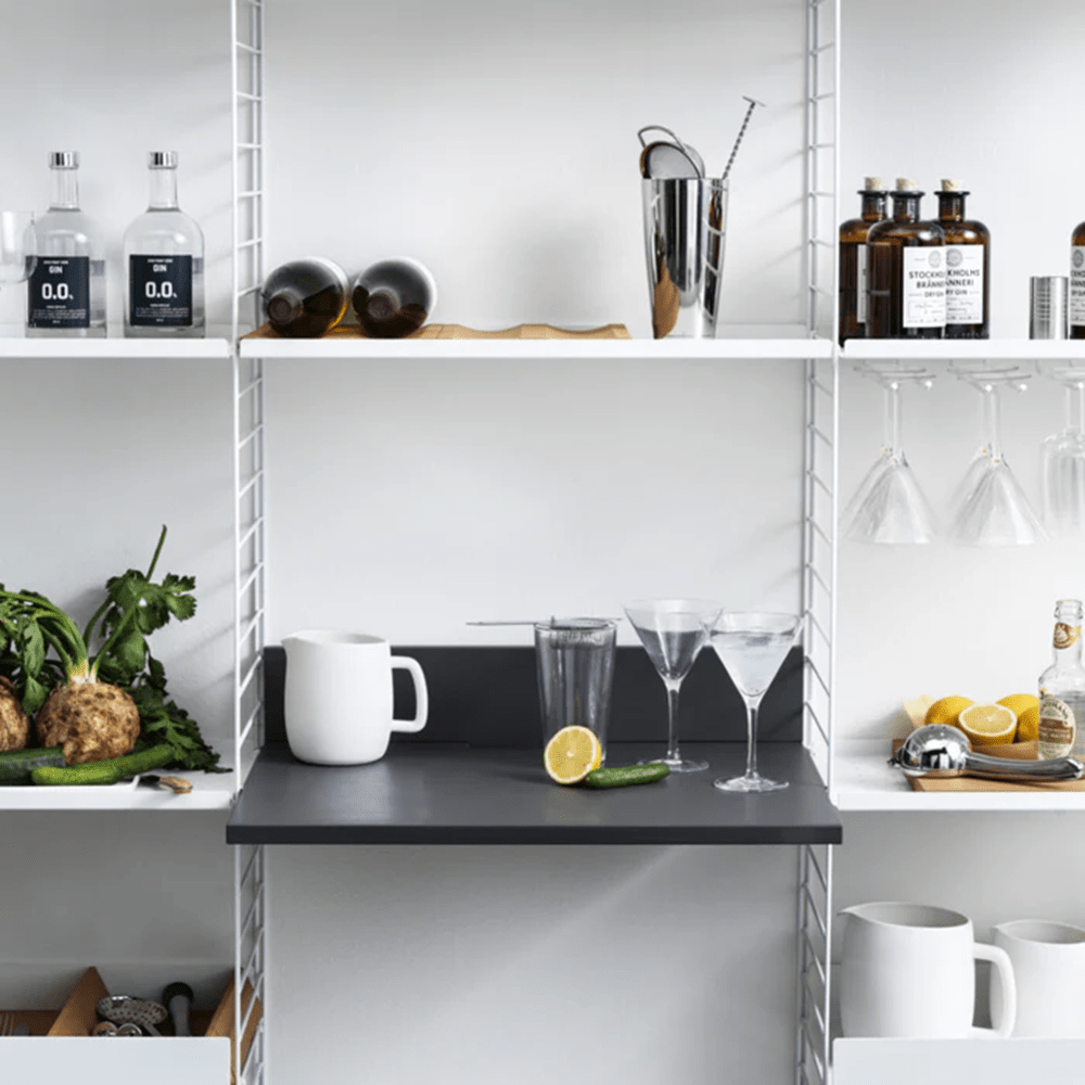 Media Shelf Shelves String Furniture