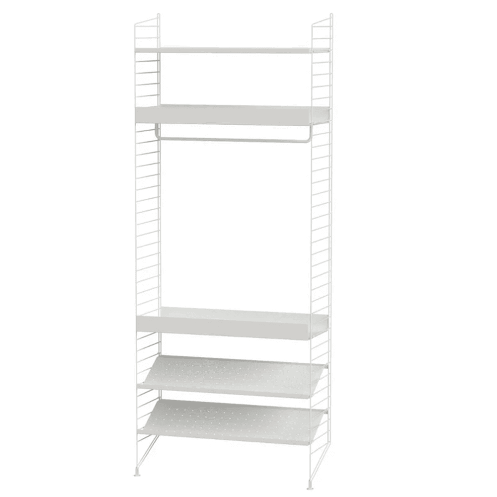 String Bedroom D Shelves String Furniture White / White