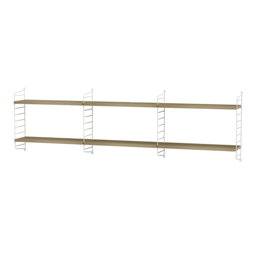 String Bedroom E Shelves String Furniture Oak / White