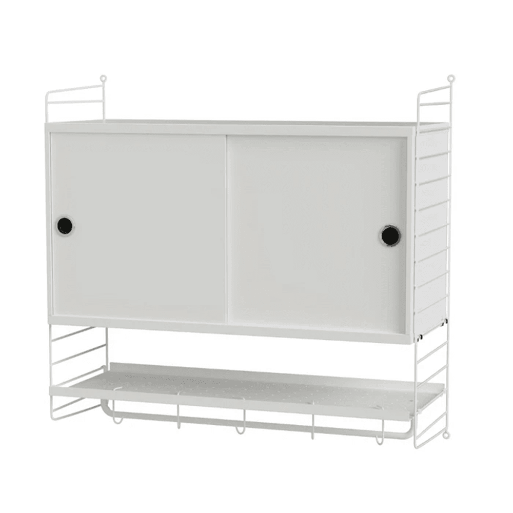 String Bedroom F Shelves String Furniture White / White