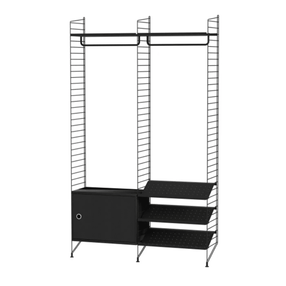 String Hallway S Shelves String Furniture Black / Black