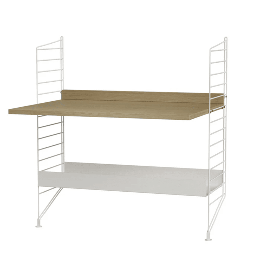 String Kids Room A Shelves String Furniture Oak / White