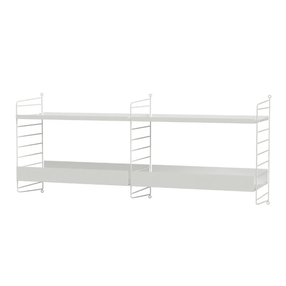 String Kitchen B Shelves String Furniture White / White