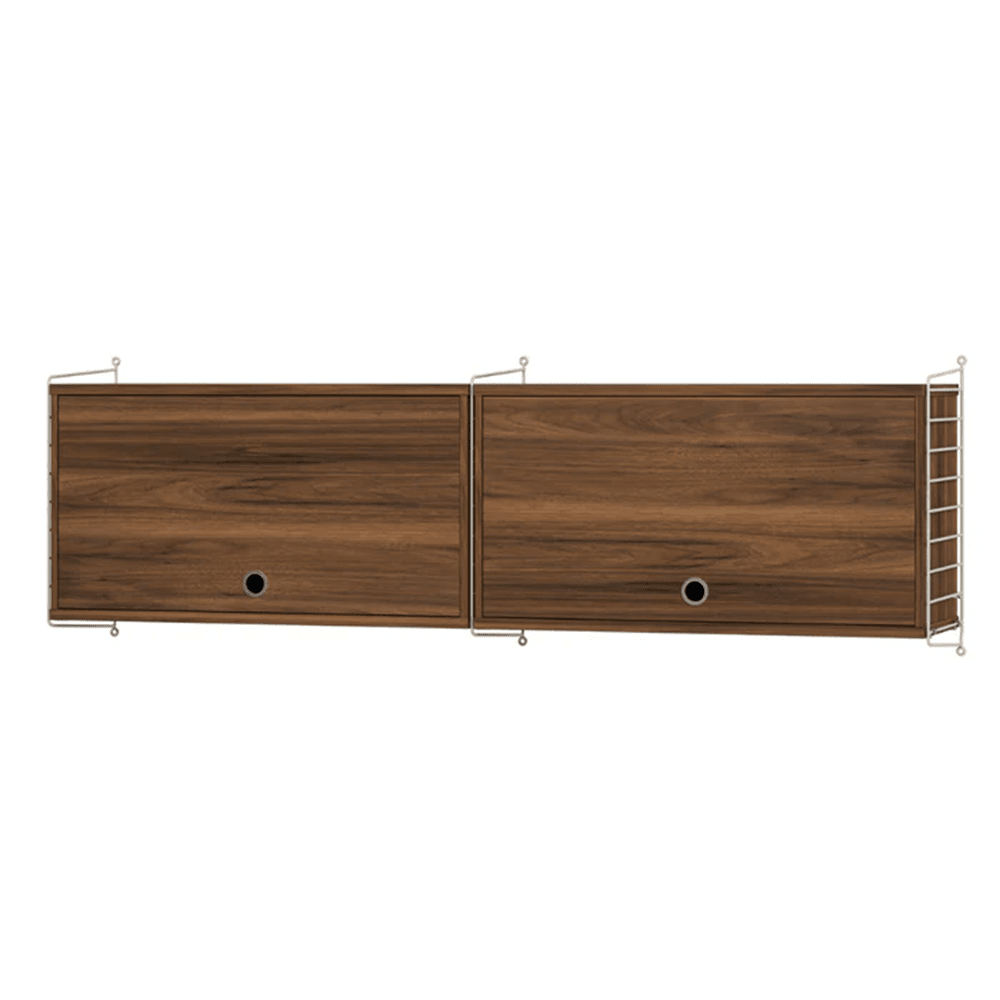 String Kitchen N Shelves String Furniture Walnut / Beige