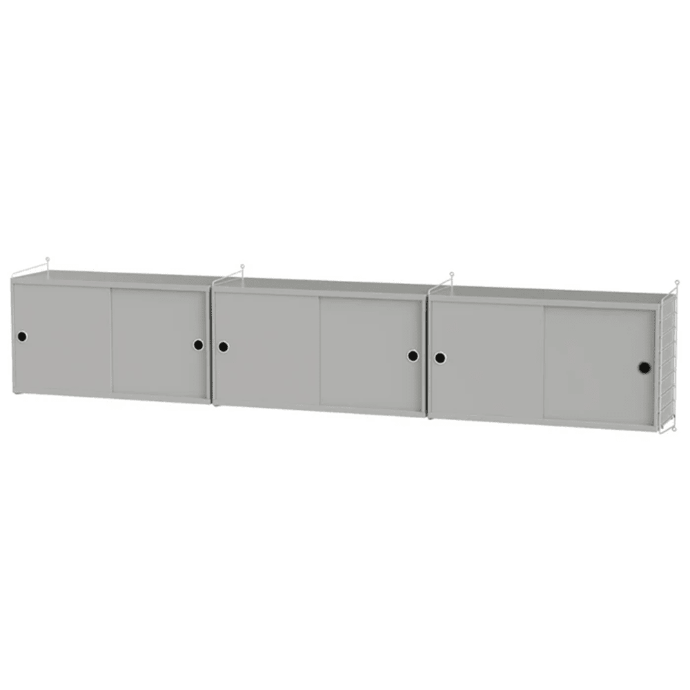 String Living Room D Shelves String Furniture Grey / Grey