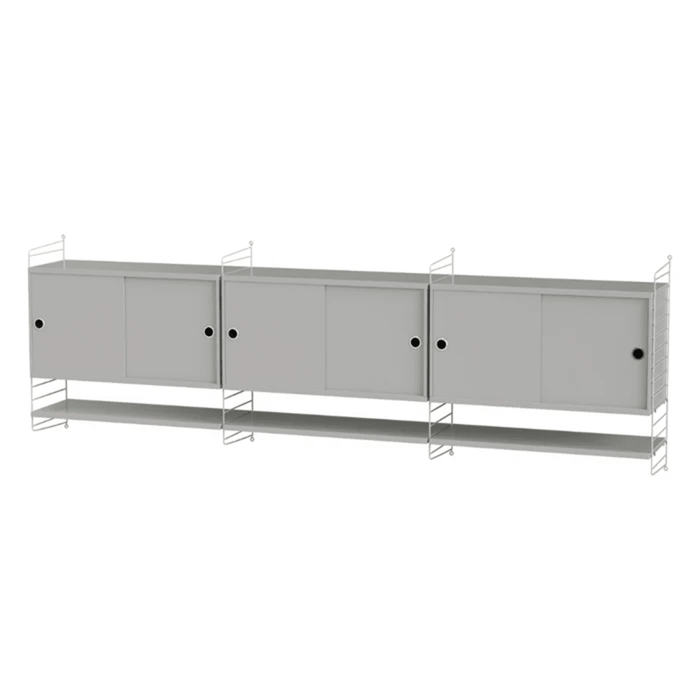 String Living Room E Shelves String Furniture Grey / Grey