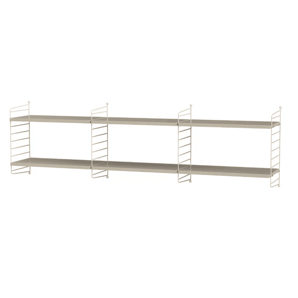 String Living Room O Shelves String Furniture Beige / Beige