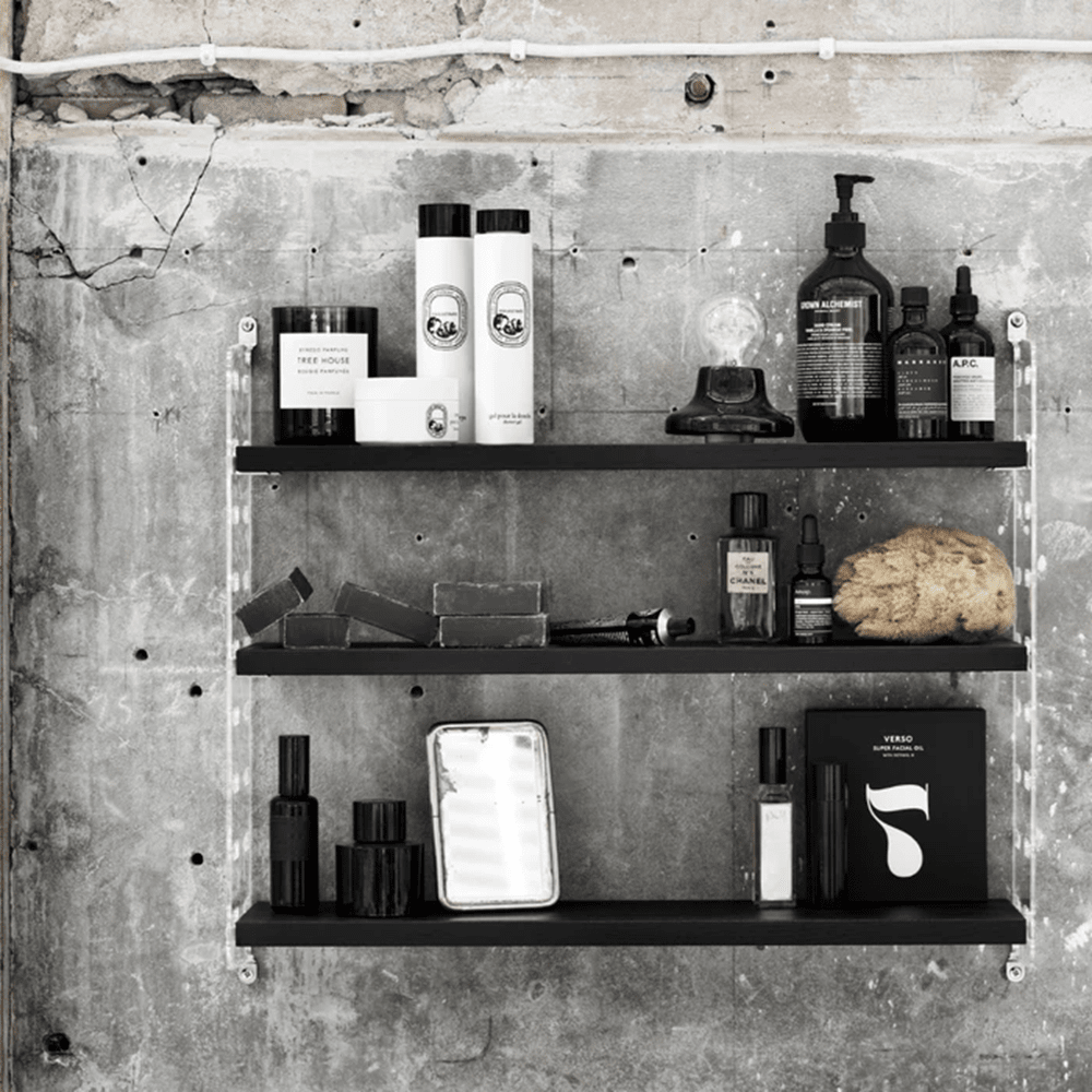 String Shelf - Set of 3 Shelves String Furniture