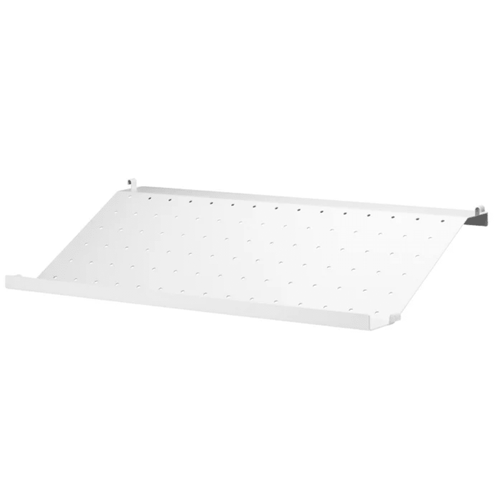 String Shoe Shelf Metal Shelves String Furniture 22.8 White