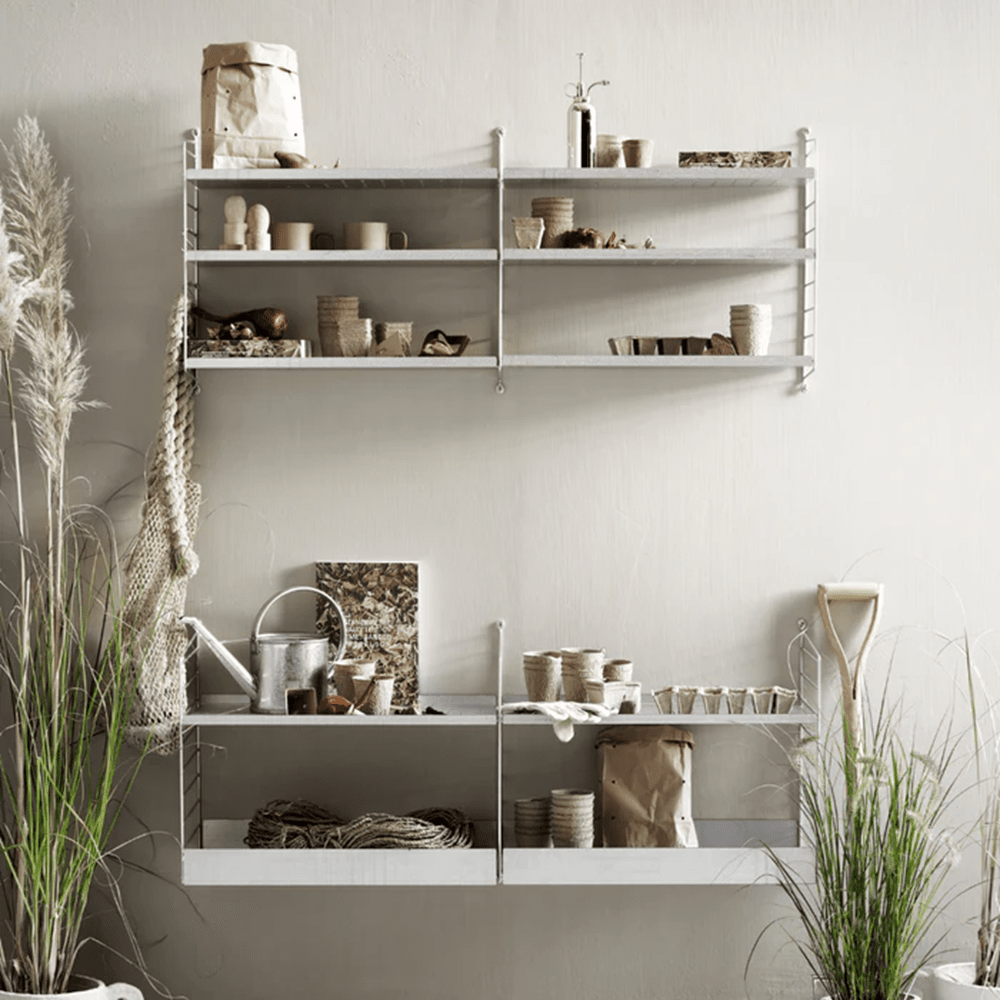 String Wall Panel - Galvanized Accessories String Furniture