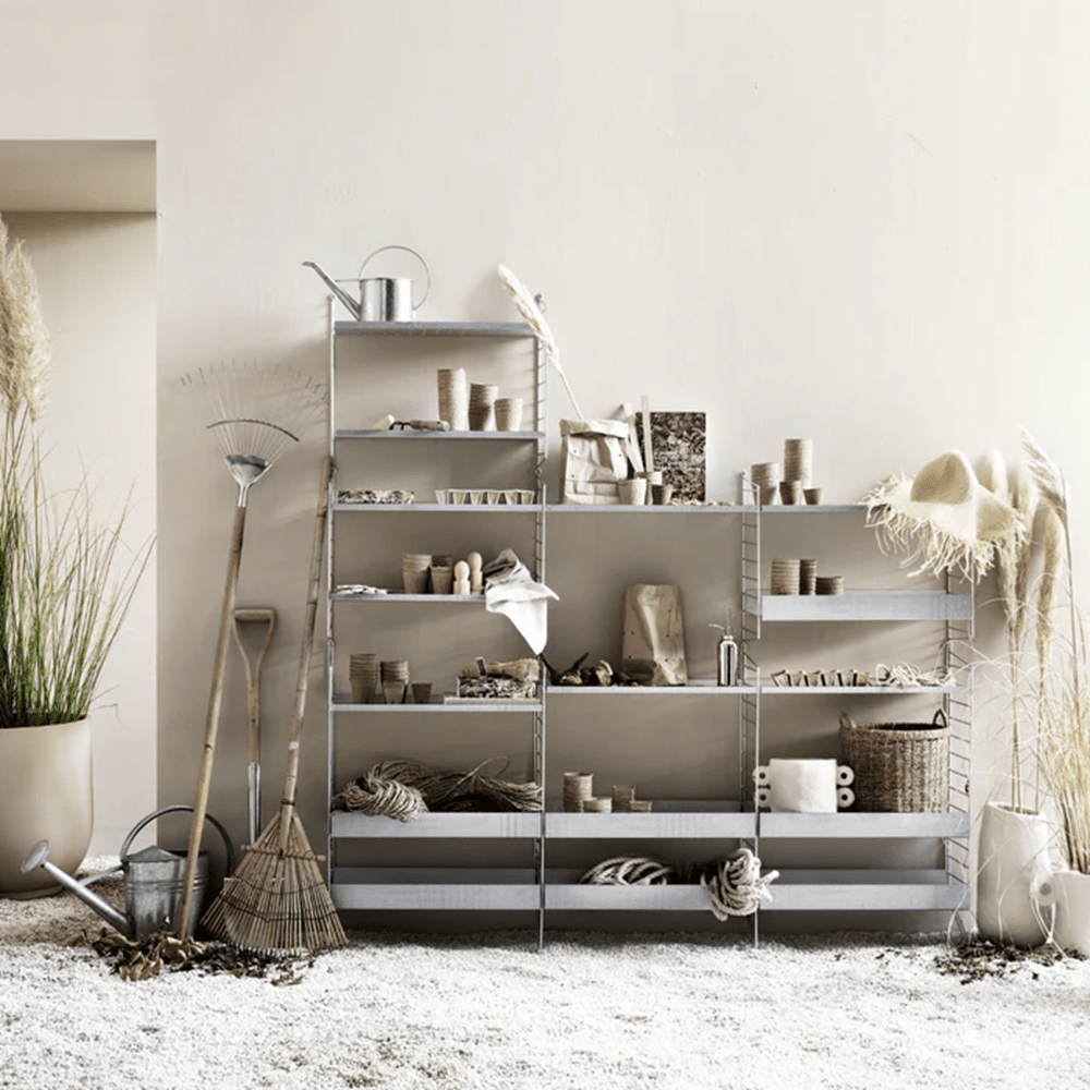 String Wall Panel - Galvanized Accessories String Furniture