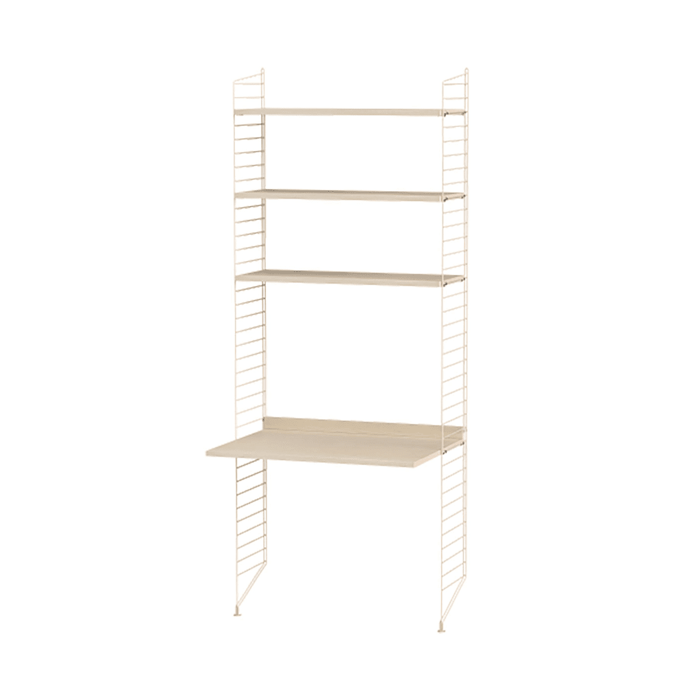 String Workspace A Shelves String Furniture Ash / Beige