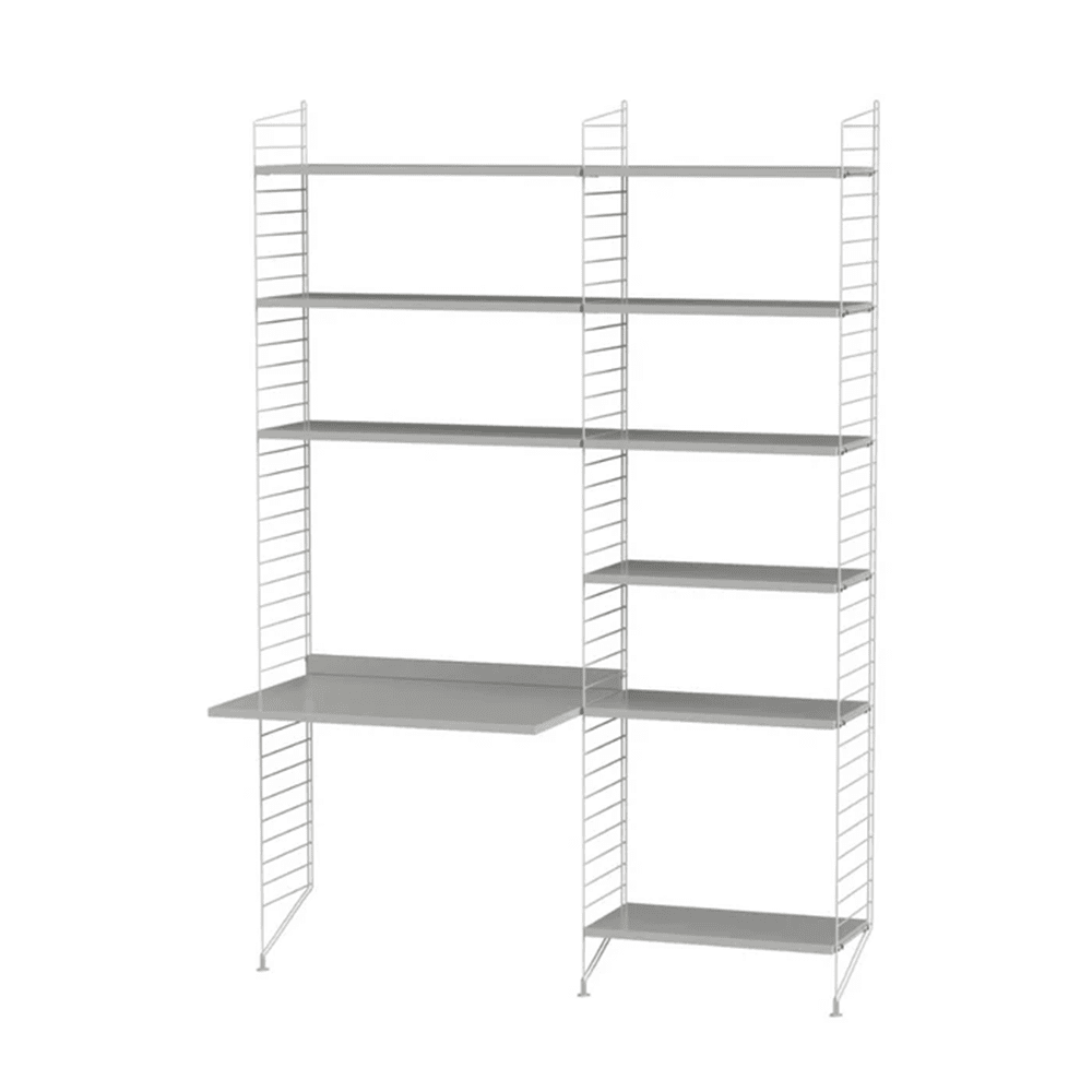 String Workspace B Shelves String Furniture Grey / Grey