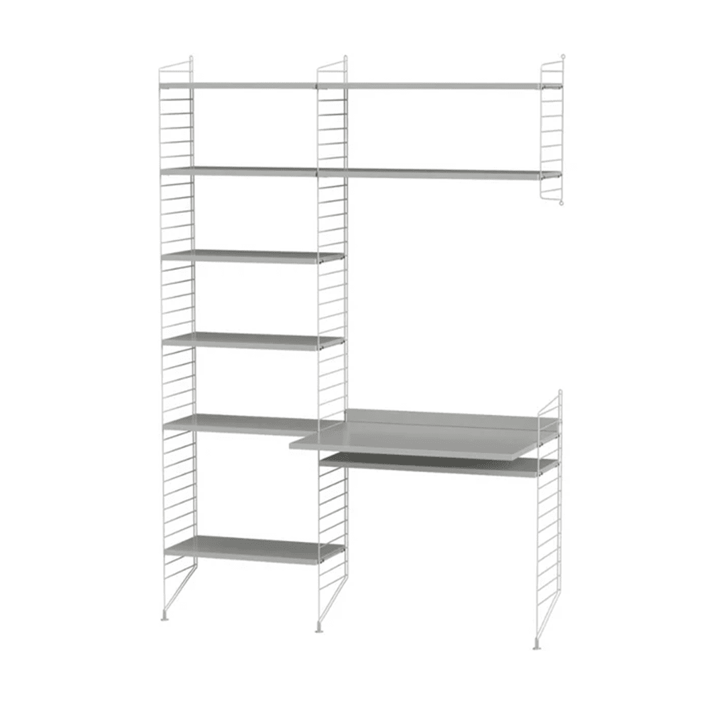 String Workspace G Shelves String Furniture Grey / Grey