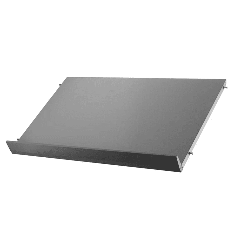 Wood Magazine Shelf Shelves String Furniture 22.8 Grey