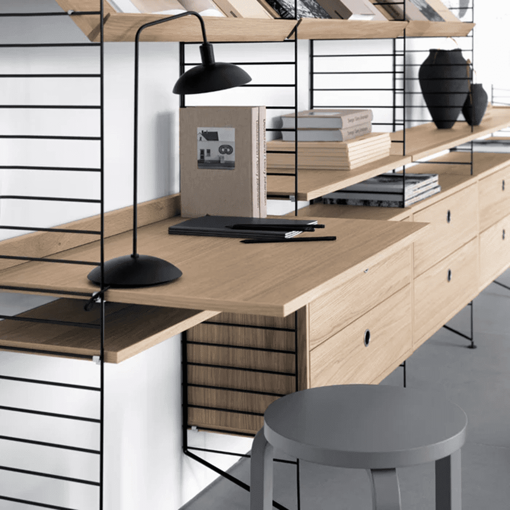 Media Shelf Shelves String Furniture