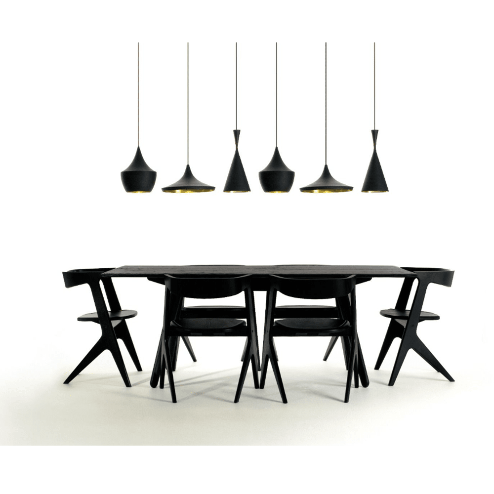 Beat LED Range Linear Pendant System hanging lamps Tom Dixon