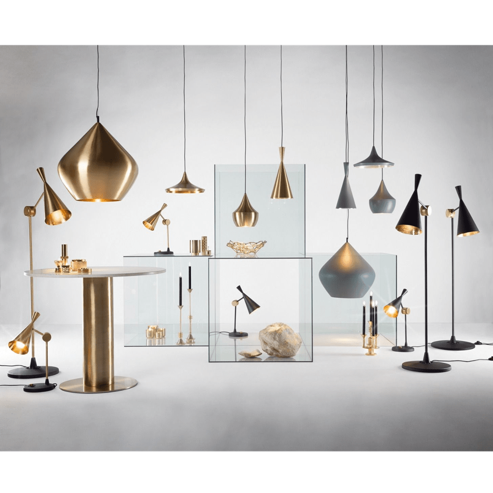 Beat LED Range Round Pendant System hanging lamps Tom Dixon