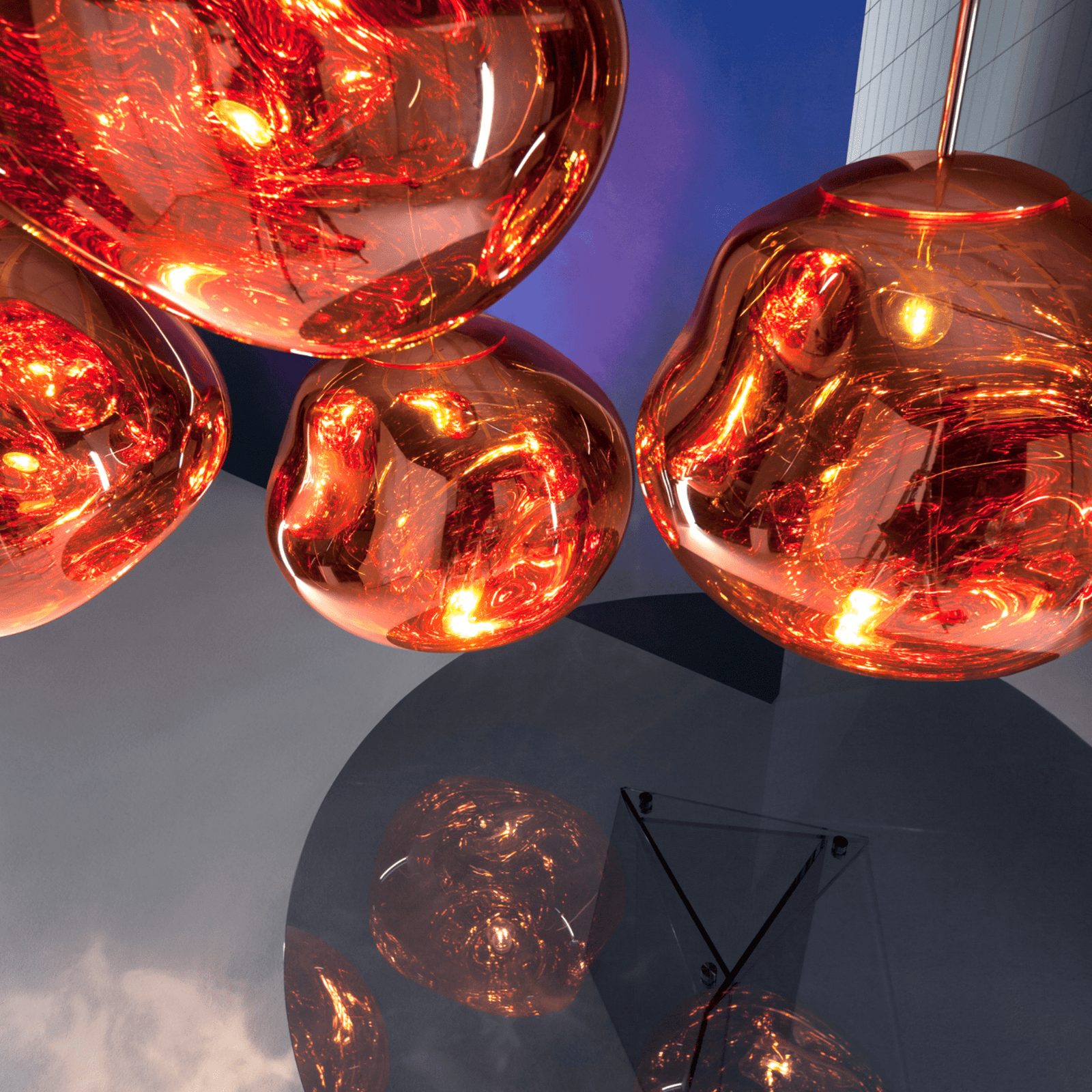 Melt LED Pendant Light suspension lamps Tom Dixon