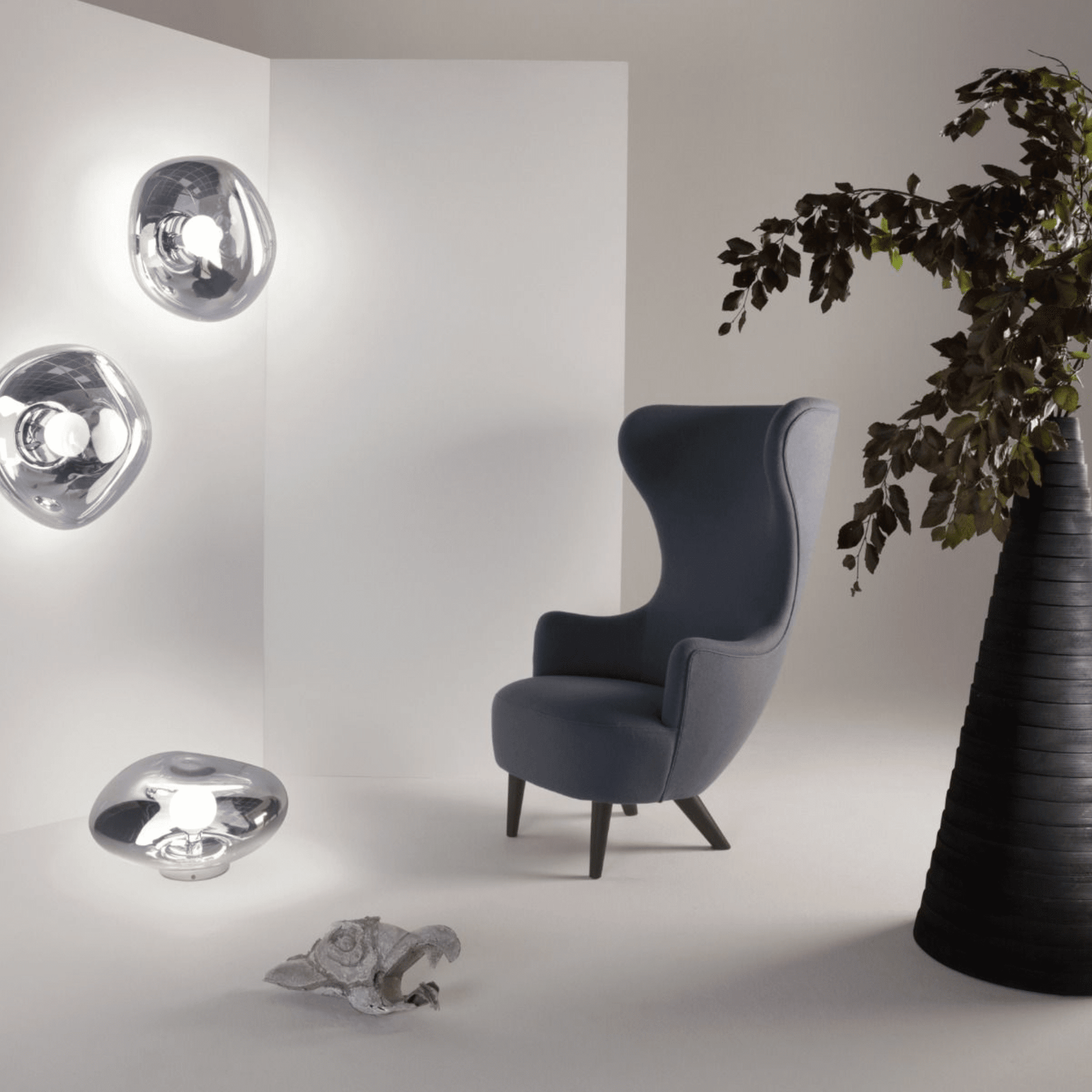 Melt LED Surface Wall Light Wall Lights Tom Dixon