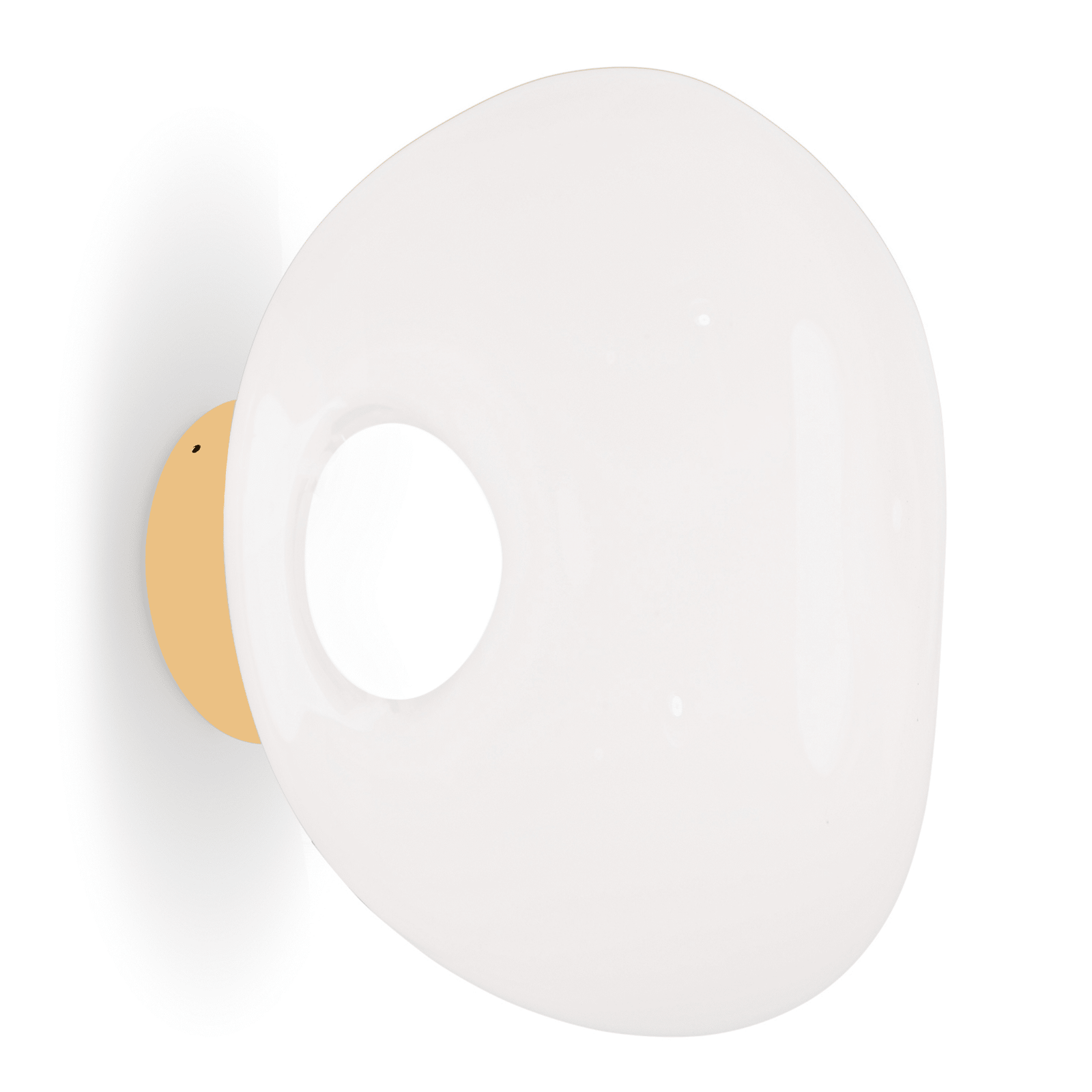 Melt Mini LED Surface Wall Light Wall Lights Tom Dixon Opal/Gold