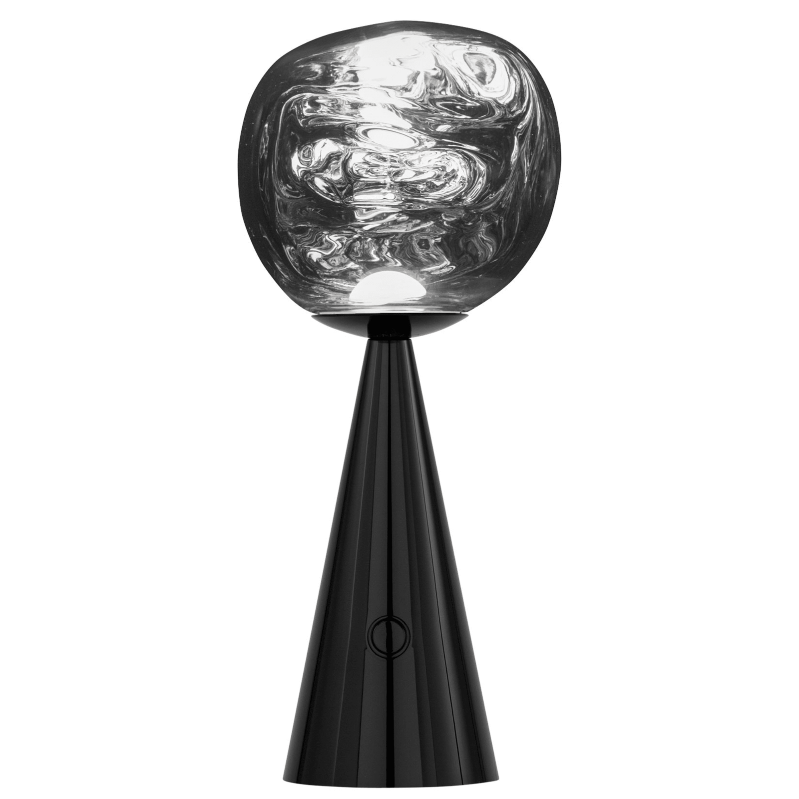 Melt Portable Table Lamp Table Lamps Tom Dixon Black