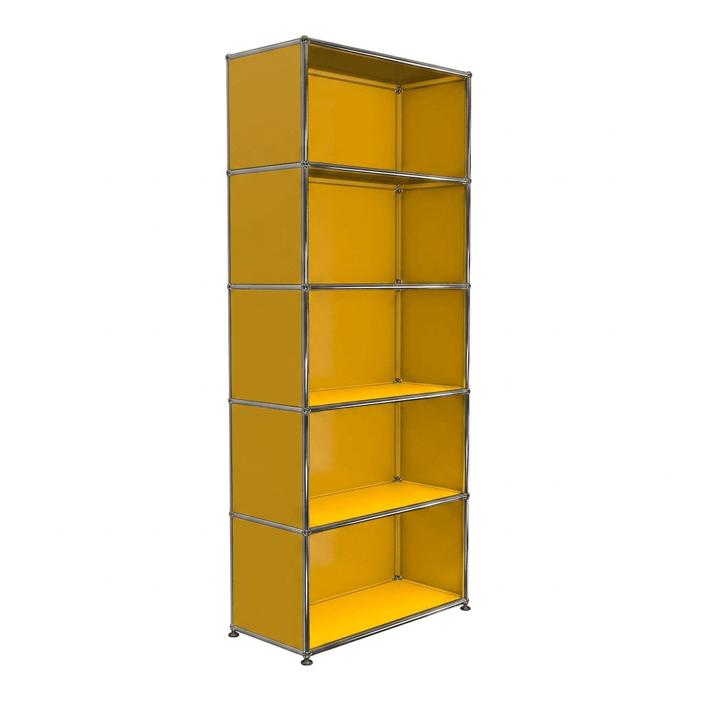 USM Haller Shelving H1 storage USM Golden Yellow
