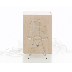 Miniature Eames DKR Wire Chair Art Vitra 