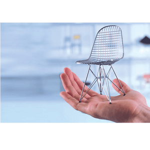 Miniature Eames DKR Wire Chair Art Vitra 