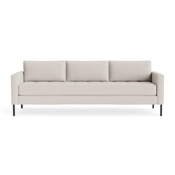 Paramount 95" Sofa Sofa BluDot Vos Bone Metal
