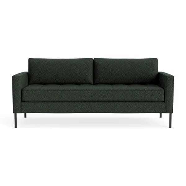 Paramount 80" Sofa Sofa BluDot Vos Evergreen Metal