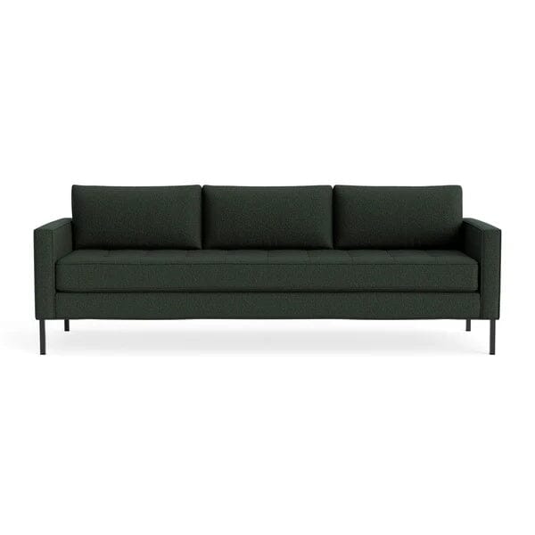 Paramount 95" Sofa Sofa BluDot Vos Evergreen Metal