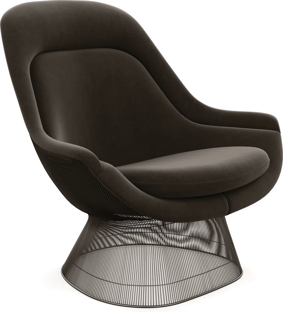 Platner Metallic Bronze Easy Chair lounge chair Knoll